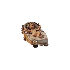 Gesu' Bambino con culla - 2 pezzi