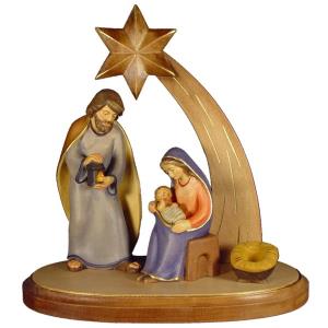 Sacra Famiglia moderna con stella