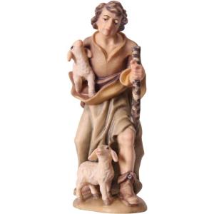 Pastore con pecora e agnello