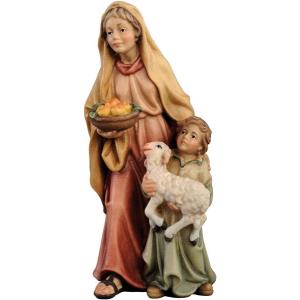 Shpherdess with girl