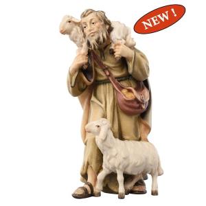 Hirt mit zwei Schafe