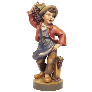 Bambino con uva