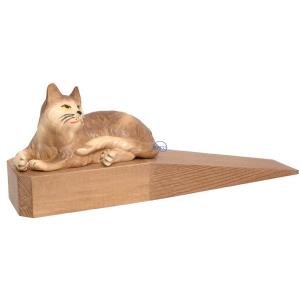 Fermaporte gatto sdraiato