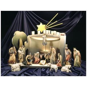 16 pieces Karlcrib with shed