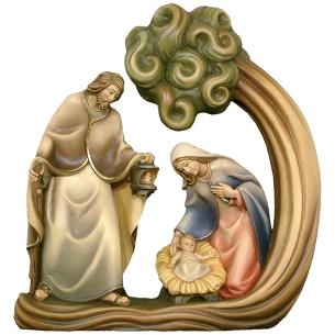 Holy family with tree