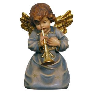 Bell angel with trumpet