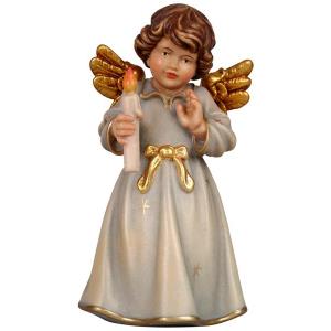 Bell angel standing with candle