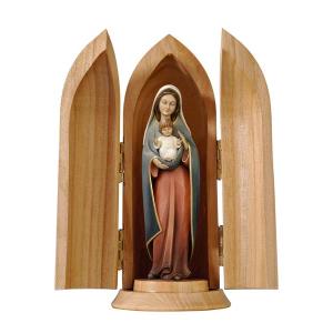 Madonna des Herzens in Nische