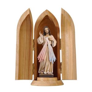 Divine Mercy in niche