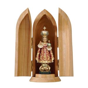 Infant of Prague in niche