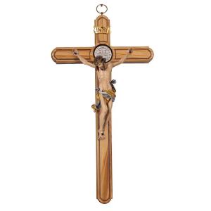 Croce S.Benedetto ulivo con Cristo Leonardo