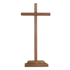 Cross standing straight