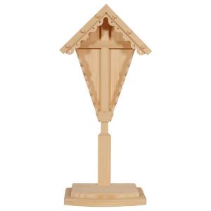 Field cross spruce light stained