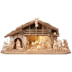 ZI Set 20 pezzi - Capanna alpina con illuminazione