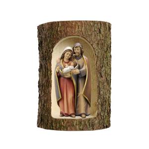 Group Holy Family Pema in a tree trunk