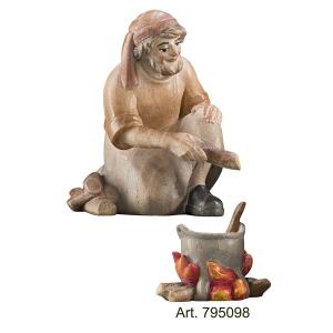 PE Shepherd at the camp-fire