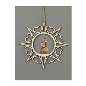 Star with hearts-Holy Night crib