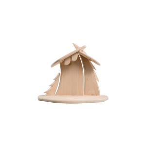 LI Capanna per famiglia albero di natale