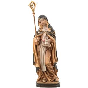 S. Irma con libro, chiesa e pastorale