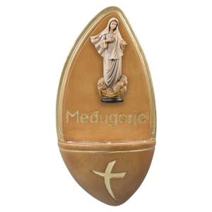 Acquasantiera Medugorje + Madonna Medugorje