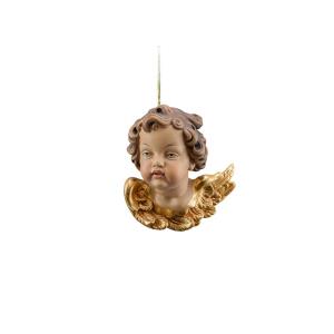 Cherub right with gold cordel