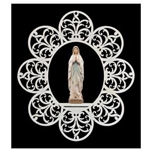 Ornament with Madonna Lourdes