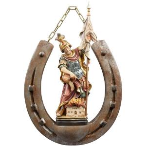 Horseshoe with St. Florian