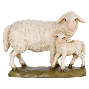 Standing Sheep with Lamb