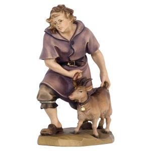 Standing Shepherd with Goat