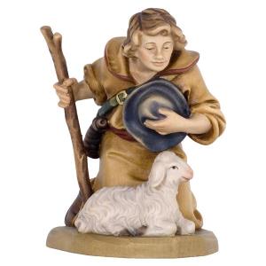 Knee. Shepherd with Stick and Sheep