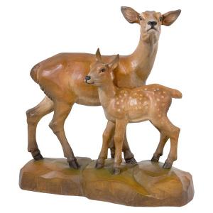 Hind with Fawn