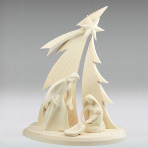 Stable whith cometstar + holy family