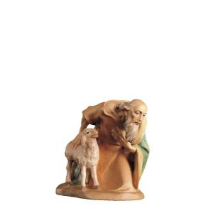 Shepherd with sheep