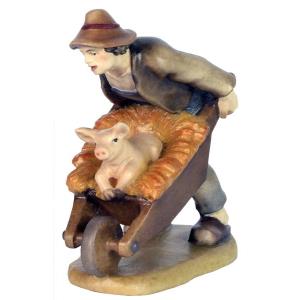 Shepherd w. wheelbarrow