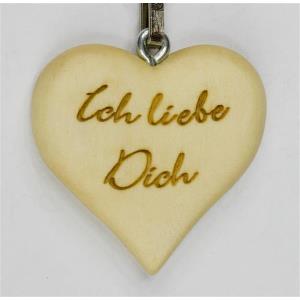 Porta chiavi "Ich liebe dich"