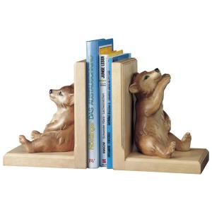 Bücherstützenpaar-Bären