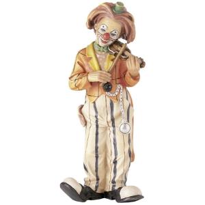 Clown with violin