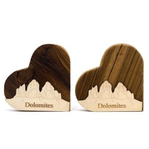 Herz Dolomites mit Drei Zinnen