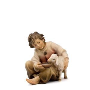 Bambino con pecora
