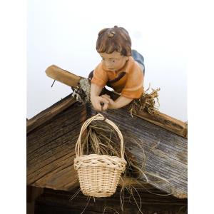 Child with basket