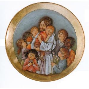 Jesus mit Kindern