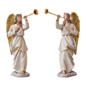 Coppia d'angeli con tromba