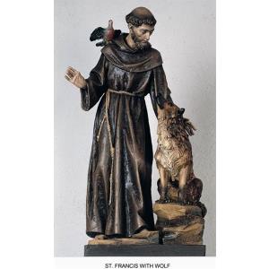 Hl.Franz von Assisi mit Wolf