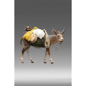 Donkey right with bags