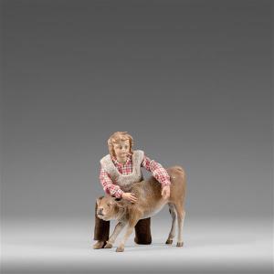 Boy with calf Hannah aplin