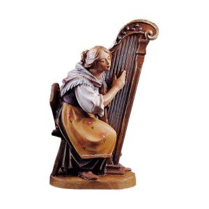 Woman with harp