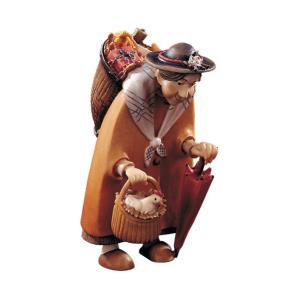 Grand-mother with basket