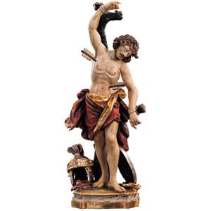 S. Sebastiano con elmo-spada-scudo