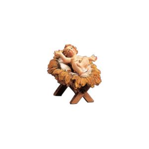Gesu' Bambino con culla 2 pezzi