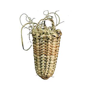 Basket with one handle